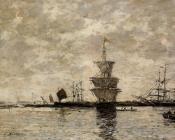 尤金 布丹 : Le Havre, the Quarentine Basin